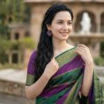 Kalamkari Bloom Earrings - Image 6