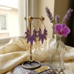 Amethyst Aura Earrings - Image 3